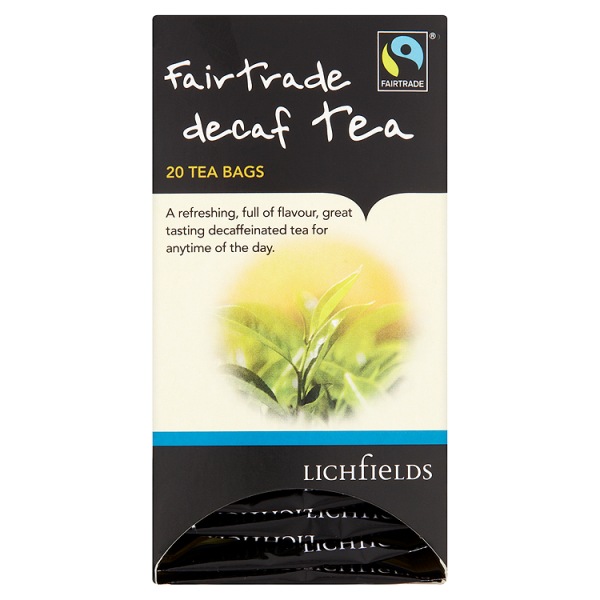 Litchfields Fairtrade Decaf Teabags